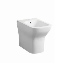 Stand-Bidet aus weiß glänzender Keramik | Swing