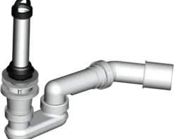 Standrohrventil für Brausetassen Ø 52 mm