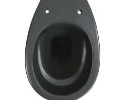 Stand-WC Tiefspüler ohne Spülrand anthrazit matt ohne WC-Sitz 1280732
