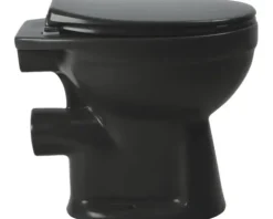 Stand-WC Tiefspüler ohne Spülrand anthrazit matt ohne WC-Sitz 1280732
