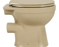 Stand-WC Tiefspüler ohne Spülrand beige matt ohne WC-Sitz 1280619