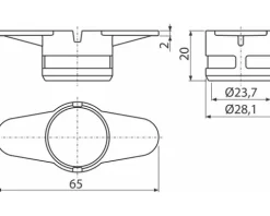 Stehbolzen MS0090-ND |