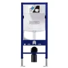 Stilform WC Vorwandelement mit Dusch-WC Anschluss Spülkasten 112 cm für Wand-WC