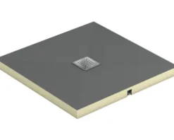 swisspor Befliesbares Duschelement swissporBOARD Doccia Integrato zentral 100 x 100 x 10 cm DN 50 0,8 l/s 303953