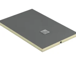 swisspor Befliesbares Duschelement swissporBOARD Doccia Integrato dezentral 90 x 140 x 10.5 cm DN 50 0,8 l/s Ablauf zur kurzen Seite 303951