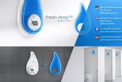Synx Tools Lufterfrischer – Rahmen mit Klebeband – Minzduft – Fresh Drop – mit Schraublöchern