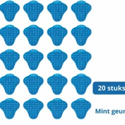 Synx Tools Urinaleinlagen mit Minzduft – 60 Tage Duft – 20 Stück