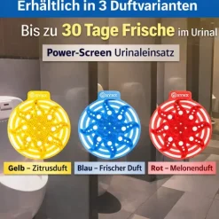 Synx Tools Urinalmatten Powerscreen – Melonenduft – 20 Stück