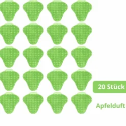 Synx Tools Urinalsiebe mit Apfelduft – 60 Tage Duft – 20 Stück