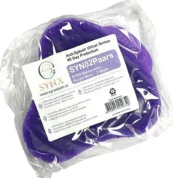 Synx Tools Urinalsieb mit Beerenduft – Lila – Anti-Splash – 2 Stück