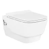 Taharet Dusch bidet Wc mit integrierter Armatur und Soft Close Wc sitz Kalt Anschluss