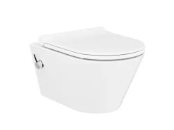 Taharet WC Spülrandlos mit Bidetfunktion: Dusch-WC mit Soft-Close-Sitz für maximalen Komfort und Hygiene