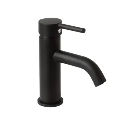 3-teiliges Armaturen-Set für das Badezimmer in mattschwarz | Fassa