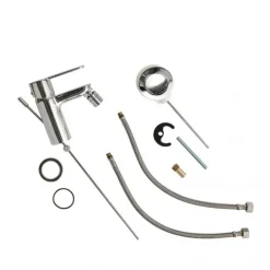 2-teiliges Einhebel-Armaturen-Set, verchromt | Nora