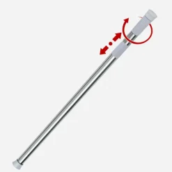 Teleskop-Duschstange 71-115 cm. Ø 25 mm Chrom