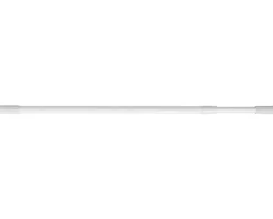 Teleskop-Duschvorhangstange MSV 140-260 cm weiß