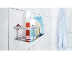 tesa Duschkorb ALUXX 25 cm chrom 40202