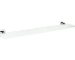 tesa Glasablage ELEGAANT 60 cm chrom/weiß