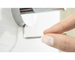 tesa Handtuchring SMOOZ chrom