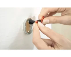 tesa Handtuchring SMOOZ chrom