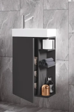 2-tlg Gäste WC Waschplatz Bad Waschtisch Lumia