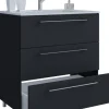 2-tlg. Waschplatz Waschtisch Badinos 3 Schublade