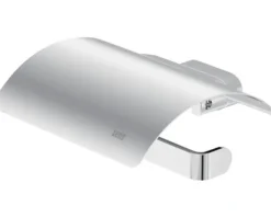 Toilettenpapierhalter Lenz Aura mit Deckel chrom