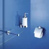 Toilettenpapierhalter mit Deckel Spirella Sydney chrom
