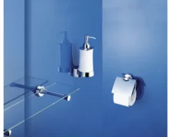 Toilettenpapierhalter mit Deckel Spirella Sydney chrom