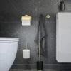 Toilettenpapierhalter TIGER Tune mit Deckel Messing