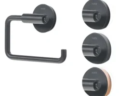Toilettenpapierhalter Urban schwarz matt