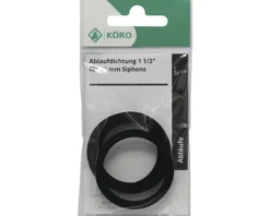 TPE-Ring 36 x 45 x 2 mm 70 Sh.A für Abläufe 1 1/2"