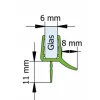 Universaldichtprofil Schulte D2970 für Runddusche 6 mm