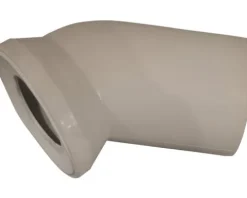 Uni-WC-Anschlussbogen Ø110 45° beige