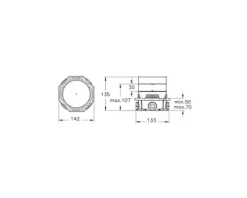 Unterputz Grundkörper VitrA V-Box A42806