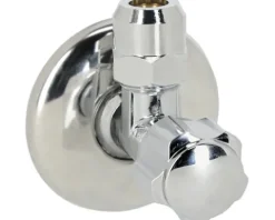 veporit. Eckventil 1/2" AG selbstdichtend chrom, DVGW geprüft