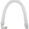 veporit. Flex-Verlängerungsschlauch 90° mit Bogen 96 cm 1 1/2" x Anschluss Wand 40/50 mm