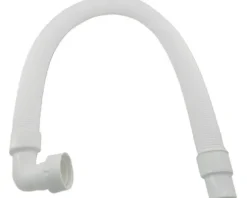 veporit. Flex-Verlängerungsschlauch 90° mit Bogen 96 cm 1 1/2" x Anschluss Wand 40/50 mm