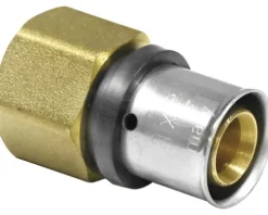 veporit. Pressfitting Übergangsstück Connect TH und U-Kontur 16 mm x 1/2"IG für Verbundrohr