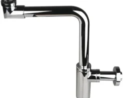 veporit. Raumspar-Flaschensiphon chrom 1 1/4 x 32 mm