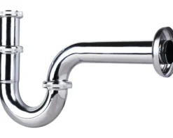 veporit. Röhrensiphon für Waschtisch 1 1/4 x 32 mm chrom glänzend
