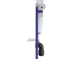 veporit. Vorwandelement für Wand-WC ICUBOX WC 858 Duo H: 858 mm Betätigung von vorne und von oben inkl. Einwurfschacht und Wandbefestigung