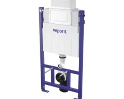 veporit. Vorwandelement für Wand-WC ICUBOX WC 858 Duo H: 858 mm Betätigung von vorne und von oben inkl. Einwurfschacht und Wandbefestigung