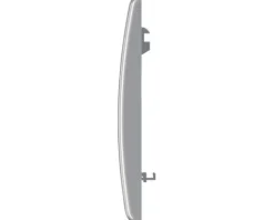 veporit Betätigungsplatte CLASSIC Platte chrom matt / Taster chrom matt mit Anti-Fingerprint und Antibakteriell