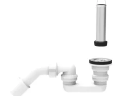 veporit Duschablauf für Dusche 52 mm mit Standrohr