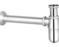 veporit. Flaschensiphon 1 1/4" Messing verchromt