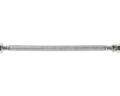 veporit Flexschlauch 3/8" IG x 1/4" AG mit Quetschverschraubung 8 mm x 300 mm DVGW geprüft