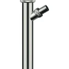 veporit. Tauchrohr für Siphon mit Maschinenanschluß 1 1/4"x 200mm x32mm chrom