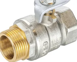 veporit. Trinkwasser-Kugelhahn 3/4" IG x AG, DVGW geprüft
