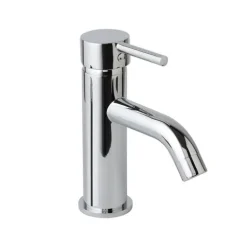 Verchromtes Badarmaturen-Set aus Waschtisch, Bidet und Unterputz-Duscharmatur | Fassa